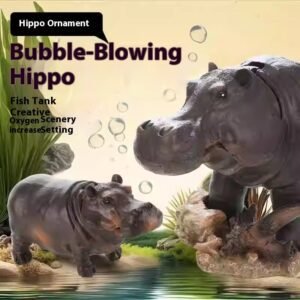 Bubble-Blowing Hippo