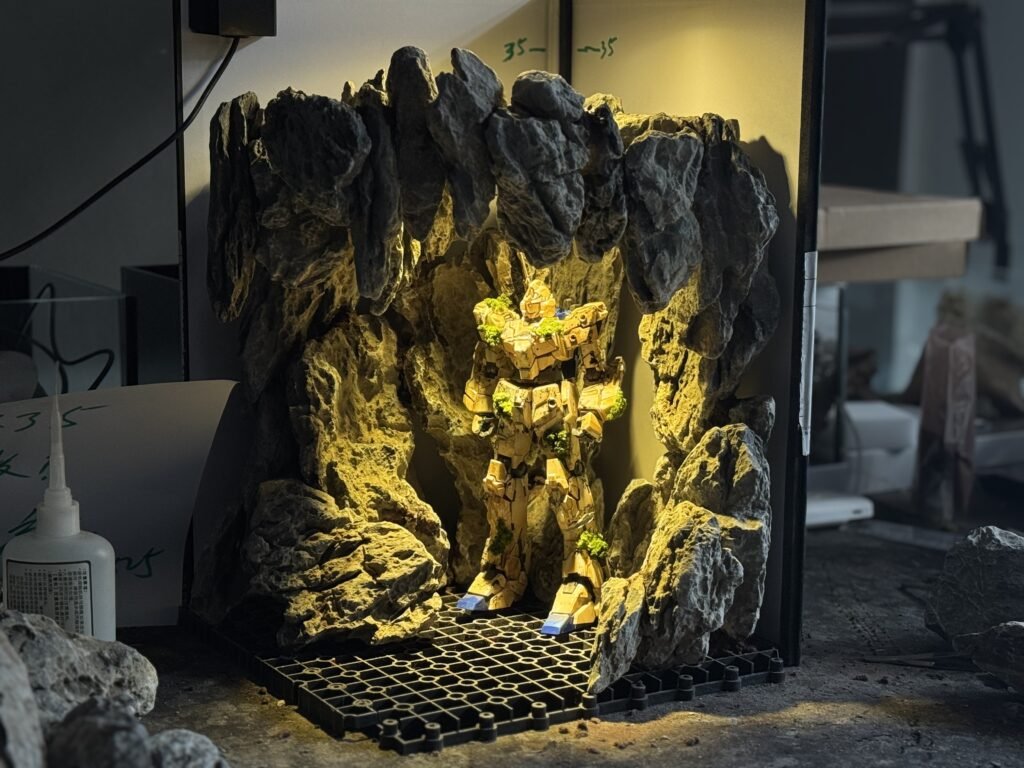Aquarium Rock Scenery Design