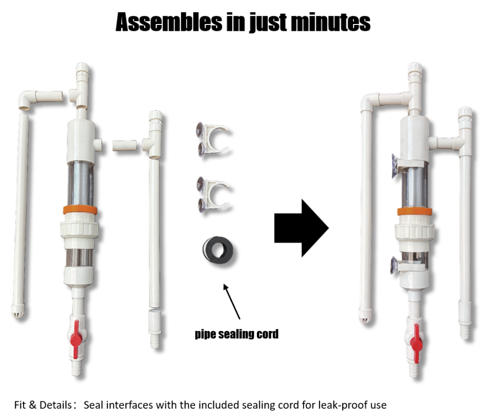 Installation step guide diagram