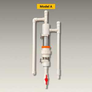 Magnetic Fish Toilet Pre-Filter Model A (Suction Cup Version) | 3-Second Clean Aquarium Filter