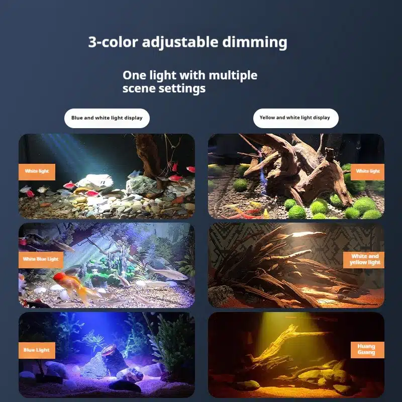 Zoomable Aquarium Clip-on Spotlight - Image 2