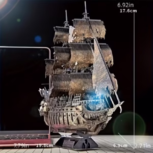 Pirates of the Caribbean Style DIY Aquarium Ship Model