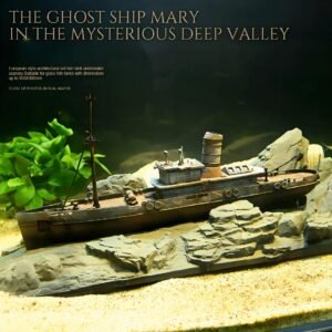 Mysterious Style Aquarium Mary Ghost Ship