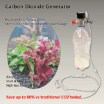 DIY Aquarium CO₂ Generator