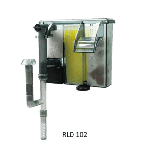 RLD102 hang on back filter and quiet aquarium filter for community tanks