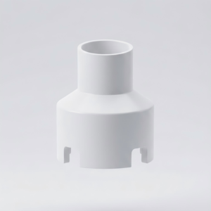 White 20-40mm wide mouth aquarium intake nozzle PVC