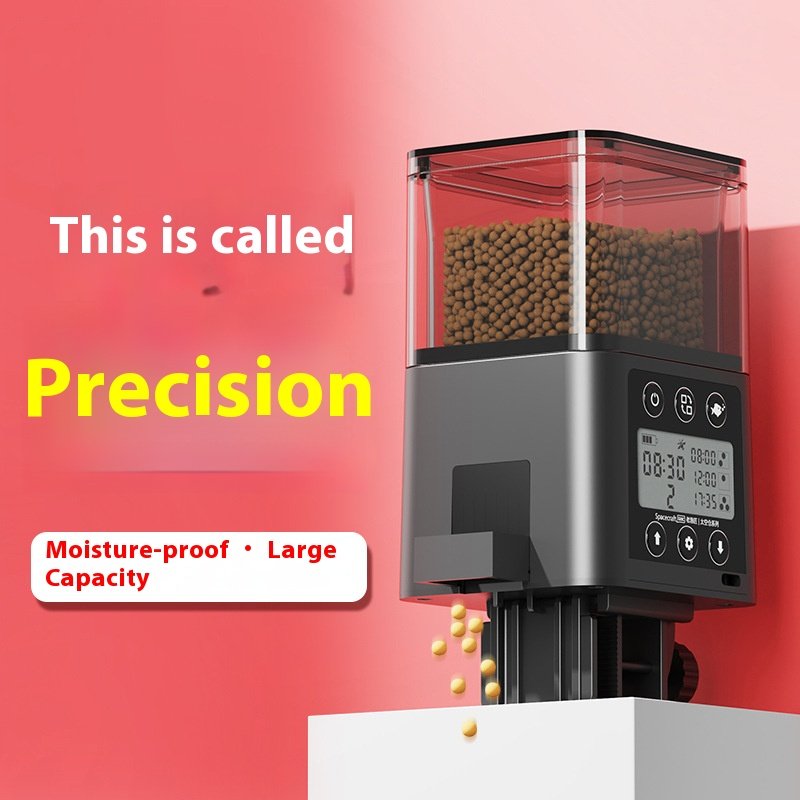 Automatic fish tank feeder to prevent overfeeding and stop fish food waste