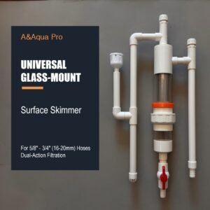 A&Aqua Pro magnetic aquarium pre-filter with surface skimmer